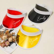 Customized Embroidery Beach Hat, Bride To Be Gift, Customized Beach Hat, Personalized Hat, Beach Lady Hat, Bride Gift, Bride Party Hat, Customized Plush Beach Hat, Bride To Be Gift, Customized Beach Hat, Personalized Hat, Mother's Day Gift, Beach Bachelorette,Bride Gift,Bachelorette Favors,Bridesmaid Gifts,Bride Squad Hats,Bachelorette Party,Bridesmaid Hats,Bridal Hat,Customized Sun Hat,Hats With Names - Multicolor - View 6