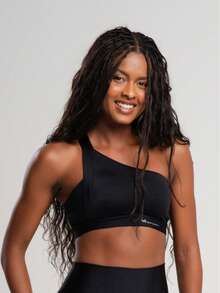 Women Sports Tees & Tanks - 黑色 - 查看 1