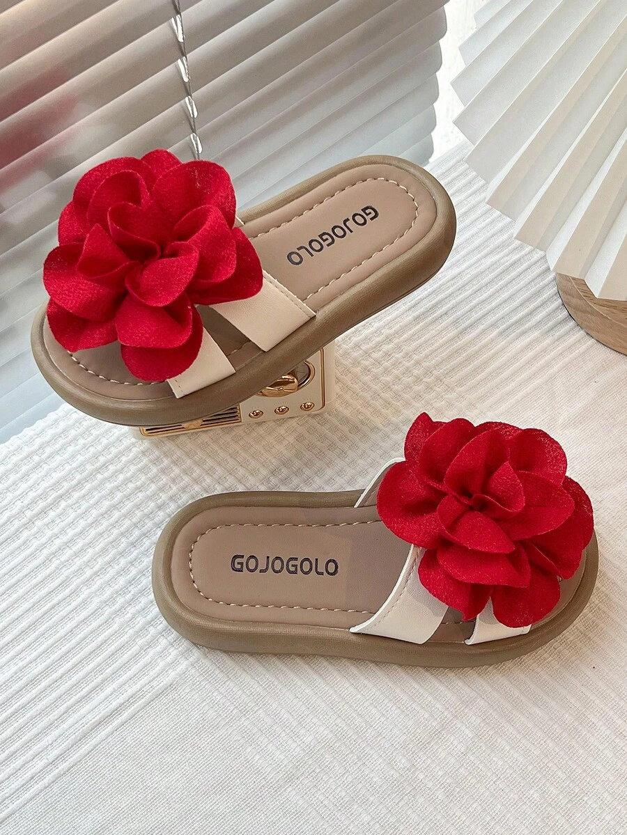 Cómodas sandalias de dedo abiertas, sandalias ligeras y transpirables para niñas, adecuadas para actividades al aire libre