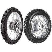 14" 12" Wheels Front 60/100-14 & Rear 80/100-12 Tire With Rim + Brake Disc & Sprocket 12mm Bearing For Dirt Pit Bike Motocross Off Road 70cc 90cc 110cc 125cc SSR Taotao - 1 - View 1