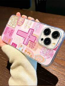 Funda para phone con eslogan (1 unidad), diseño de cruz y Jesús, TPU transparente, protección completa, anticaídas, antihuellas, compatible con phone S - Multicolor - Ver 3