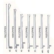 7pcs Crochet Hook Set, Sweater Repair Knitting Tool, DIY Handmade Sewing Set, Three-Way Stationery Needle, Bead Tool Needle, Suitable For All Seasons, Ideal Choice For Crochet Enthusiasts - Multicolor - View 4