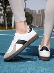 Neue Damen Lässig Sportschuhe, Farbblock, Große Größen 36-45, Sneaker, Frühling & Sommer Mode, Leicht und atmungsaktiv Studentenschuhe