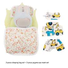 New Doll Cute Sleeping Bag, Pillow, Comforter Set And Pajamas, Eye Mask Set - Lovely New Peripheral Accessories (Doll Not Included) - Multicolor - View 9