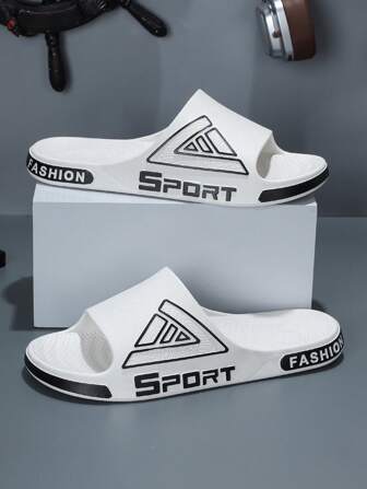 Men's Strap Sandals, New Casual Outdoor/Indoor Wear Thick Sole Anti-Slip Slippers, Summer