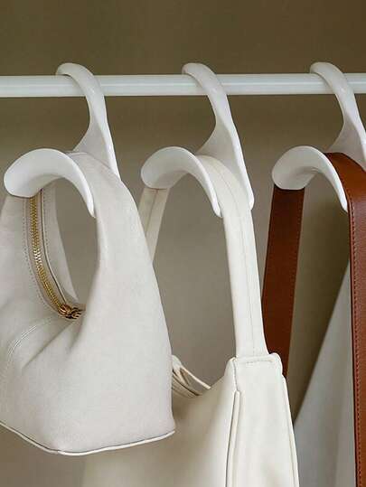 5 chiếc móc treo ví móc treo túi Acrylic túi xách túi tote giá đỡ tủ quần áo lưu trữ cho ba lô cặp xách túi xách giá đỡ tote