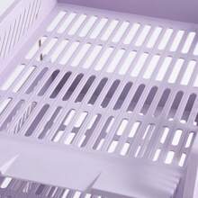 Multi-Layer Horizontal File Organizer, Large Capacity Storage For Documents, Contracts, Files, Various Colors, Desktop Office Necessity