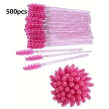 Bộ 100/70/50 cọ chuốt mi, cọ chuốt mascara (có hộp đựng), cọ chuốt lông mày dùng một lần, cọ nối mi, cọ chuốt lông mày, cọ thoa dầu thầu dầu (Không phải tất cả các sản phẩm đều có hộp đựng) (Có nhiều màu sắc để lựa chọn) - Màu Hồng Tươi - Xem 13
