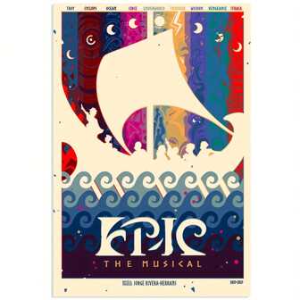Epic Canvas Poster - Frameless Wall Art With Vibrant "The Epic Musical" Design, Perfect For Bedrooms, Living Rooms & Holiday Decor - Ideal Gift For Friends, Family & Colleagues