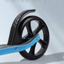 1pc Minimalist One-Click Folding Portable Kick Scooter, Front Shock Absorber Design, Adult Outdoor Portable Scooter