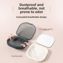 Boîte de rangement portable et invisible pour appareils orthodontiques d'alignement des dents