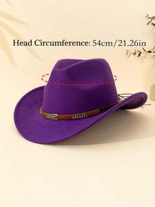 1 Stück Unisex & Kinder schwarzer Filzhut aus Segeltuchmaterial mit Anker Dekor, westlicher Stil Sonnenhut, geeignet für tägliche Outfits, Partys, Outdoor-Aktivitäten, ganzjährig