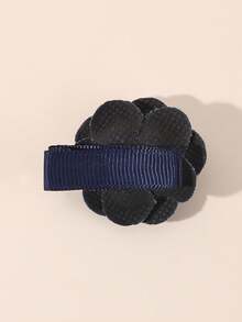 6pcs Cowboy Camellia Hair Clips For Girls Exquisite Flower Hairpins For Daily Wear - Multicolor - View 6