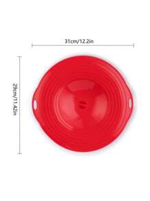 29CM Silicone Anti Overflow Cover For Household Use, Anti Overflow, Dustproof, Anti Splash Pot Cover, Kitchen High Temperature Resistant, Splash Proof, Anti Boiling Pot Cover