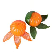 1pc Simulation Fruit Peel Orange Squeeze Stress Relief Creativity Banana Pressure Relieving Practical Joke Toy