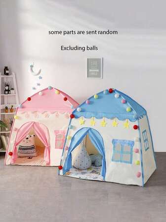 1pc Outdoor Tent Children's Tent Baby Play House Butterfly Flower Tent, Outdoor Tent