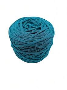 1pc 285g T-Shirt Yarn Ufilato Grosso Ncinetto Polyester Woven Fabric Knitting Yarn Crochet,DIY Yarn For Hand Knitting Elastic Fabric Crochet Cloth T Shirt Yarn, Tshirt Fabric Yarn For Beginners Cloth Yarn,Making Purses, Basket And Pocket Purse,
