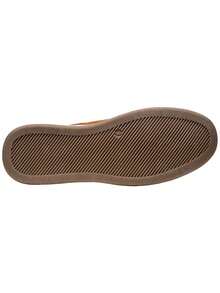 SHOESMALL Men's Casual Brown Shoes Memory Foam Fashion Sneakers 3 Eyelets Business Dress Sneaker - A81Q06-nâu - Xem 11