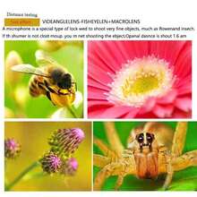 Lente universal para smartphone en negro, compatible con iOS y Android, diseño 2 en 1, súper gran angular y macro, HD, con clip, lente gran angular de 37 mm y lente macro súper de 12.5X, 0.45X HD, calidad profesional, mejora tu experiencia fotográfica en smartphone. (Algunos accesorios se envían al azar) Compatible con iPhone y teléfonos Android, ideal para vacaciones de verano, viajes y fotografía creativa. - Multicolor - Ver 5