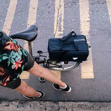 2025 Hottt New Arrivals:Vincita Nash Bike Trunk Bag - Universal Quick-Release Fit All Rear Racks  Expandable Panniers - Bicycle Commuter Bag Suitable For All BicyclBrownBrown - Bildfarbe - View 6