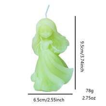 1pc Girly Scented Candle, Home Decor Item - Various - View 3