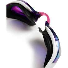 2025 Hottt New Arrivals:ARENA Unisex Cobra Edge Swipe Anti-Fog Racing Swim Goggl For Men And Women Polycarbonate MirrorNon-Mirror LensViolet-White-Black MirrorMirror - Bildfarbe - View 4