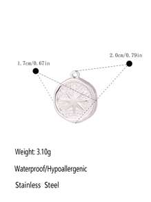 3pcs Stainless Steel Asymmetrical Octagram Star Plated Gold Pendant Charms, DIY Jewelry Making Findings, Suitable For Necklace, Bracelet, Anklet, Keychain