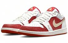 Air Jordan 1 Low SE 'Spades' White University-Red Metallic-Gold Sneakers Men DJ5185-100 - Nhiều màu - Xem 3