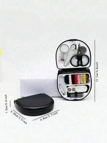 Portable Mini Sewing Box Small Sewing Kit Multi-Function Sewing Tool Set - Perfect Gift For Beginner Sewers: Sewing Kit - Foldable, DIY Sewing Supplies And Accessories, Designed For Travelers And Emergency Clothing Repairs! Mini Sewing Kit New Home Minimalist Style Portable Small Sewing Box Sewing Tool Set DIY - Multicolor - View 11