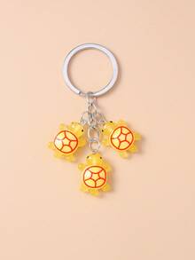 1pc Cute Turtle Shaped Keychain For Women, Everyday Accessory School Cartoon Car Accessories Goth Y2k Halloween Accessories Teachers Day Christmas Gift Ideas Bag Lanyards With Id Holder Car Accessories Bag Charms