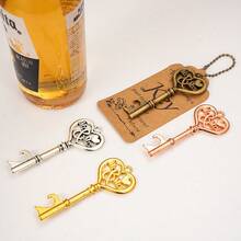 10/30/50 PCS Quà tặng đám cưới Móc mở chai chìa khóa, Quà tặng tiệc cô dâu có thẻ cảm ơn và dây chuyền, Quà tặng tiệc em bé cho khách hoặc quà lưu niệm cho khách số lượng lớn - Nhiều màu - Xem 7