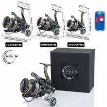 Aluminum Alloy Body Fishing Line Reel, Aluminum Alloy Spool Arm Fishing Reel, No Bearing Fishing Reel, Long Distance Sea Fishing Reel