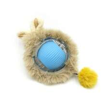 Interactive Smart Cat Ball Toy With Rotating Ball On String, Automatic Spinning Ball, Suitable For Indoor Cat Training And Play, USB Rechargeable, Bite-Resistant, Durable, Suitable For All Cat Breeds - Multicolor - View 21