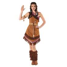 Morph Costumes Fun Shack Women's Indigenous American Fancy Dress Costume - Perfect For Halloween, World Book Day, Or Character Celebrations