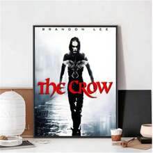 1 Pc Optional Frame Posters Wall Arts Pop Movie B-THE R-CROWS Poster Poster Club Bar Paper Vintage Poster Wall Art Painting Bedroom Study ,Wall Art With Frame - Multicolor - View 30