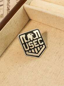 1pc Hiphop Style Metal Gamer Escape From Tarkov USEC Badge Video Game Brooch Pin - Black - View 3