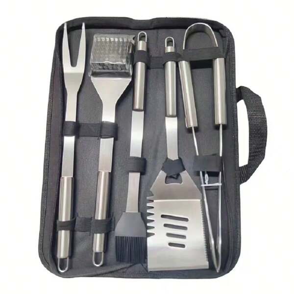 1 Stück Grillspatel, Outdoor Camping Grill Zubehör, unverzichtbares Grillwerkzeug für Outdoor Grillen
