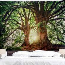 Forest Tapestry Nature Tree Tapestries, Extra Large Oversized Tapestry Wall Hanging, Tapestry For Bedroom Living Room Backdrop, Indoor Outdoor Decoration Home Decor Home Decoration For Bedroom,Living Room,Dorm - Big Tree Forest 2 - View 7
