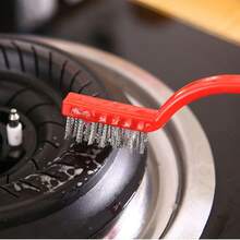 3PCS Kitchen Gas Stove Cleaning And Removing Stainless Steel Wire Brush, Kitchen Faucet Groove Brush Gap Brush - Multicolor - View 4