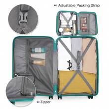 Suitcases - สีเขียวมิ้นท์ - ดู 7