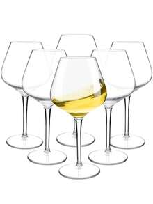 MICHLEY 2/4/6个装漂浮塑料酒杯，不易碎透明杯，Tritan塑料材质，可放入洗碗机清洗，适合露营、聚会、父亲节礼物 - 透明 - 查看 12