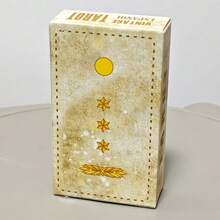 Juego de cartas Tarot de Mensajes del Ángel de la Guarda - Baraja de Tarot Oracle en inglés completa para adivinación, juego de entretenimiento familiar y lectura de la fortuna - Rey Waite - Ver 11