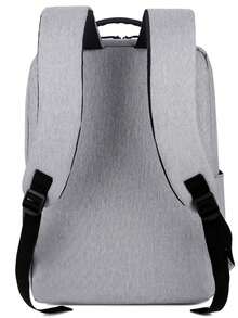 Business Backpack Computer Bag Middle School High School Backpack Large Capacity Travel Bag Korean Men's Backpack - Grey - View 6
