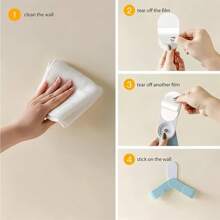 Adjustable Pot Lid Holder, Fits In Cabinet, Wall-Mounted Inside Cabinet Door For Pot Lid Storage, ABS Material Hanging Kitchen Rack