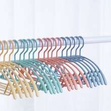 10pcs Non-Marking Anti-Slip Hangers Set For Shirts, Dresses, And Delicates - Space-Saving Closet Organizer For Home, Dorm, And College Rooms, Heavy-Duty Clothes Hangers With Grippy Ridges To Prevent Slips, Durable Build For Everyday Drying And Storage, Maximizes Closet Space, Compatible With Standard Rods, Perfect For Wardrobe Refresh And Laundry Days