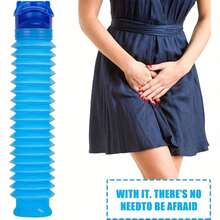 1pc Women's Portable Urinal, 750ml Capacity, Outdoor Stand-Up Style, Emergency Use For Travel, Car - Multicolor - View 3