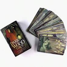Dark Wood Tarot Cards, English Version - Grey - View 4