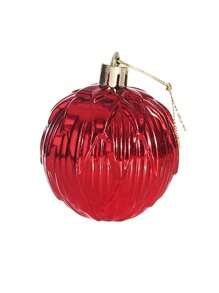 26pcs/Set New Christmas House Shaped Assorted Plastic Ball Candy Ornaments Decoration Set