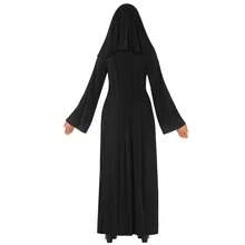 Morph Costumes Fun Shack Women's Nun Costume - High-Quality Fancy Dress Outfit With Headdress & Cross Necklace For Halloween & Themed Parties - Black - View 6
