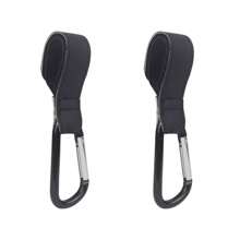 1 pièce Crochet de poussette en aluminium et compact et mignon, crochet antidérapant pratique et suspenoir pour le transport de bébé